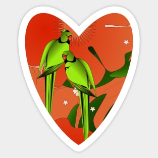 Parrots Sticker